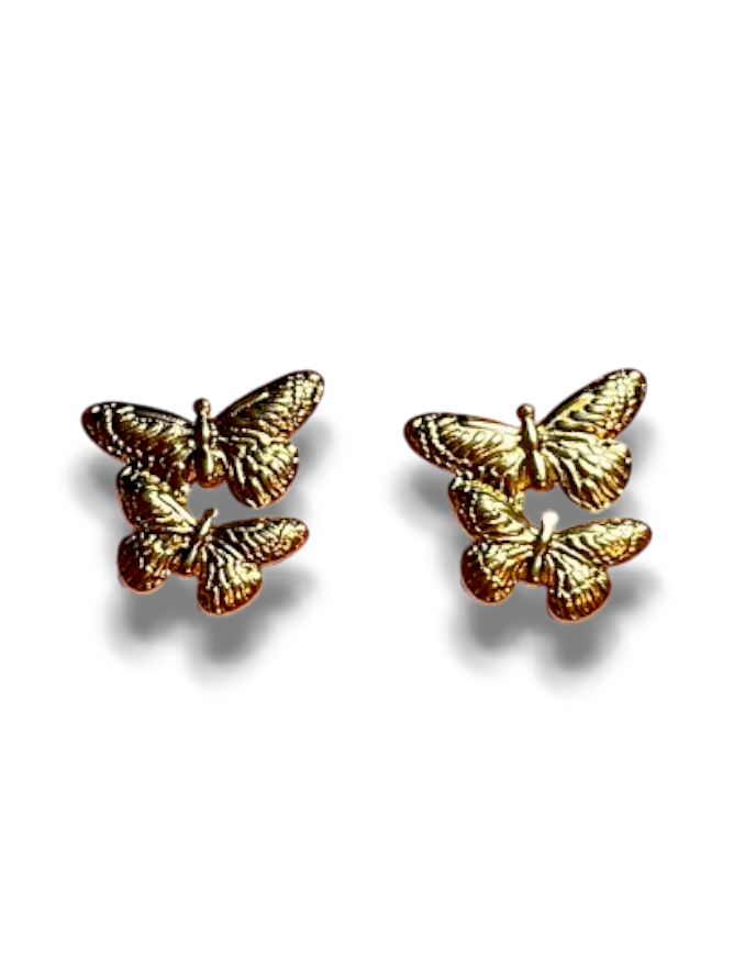 ARETES DOS MARIPOSAS