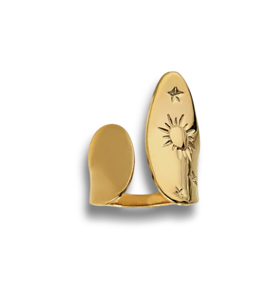 ANILLO SOL Y ESTRELLA