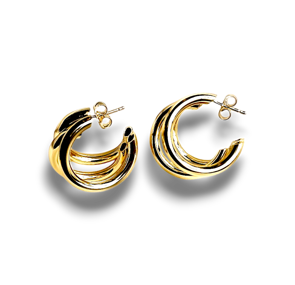 ARRACADAS TRIPLES MEDIANAS