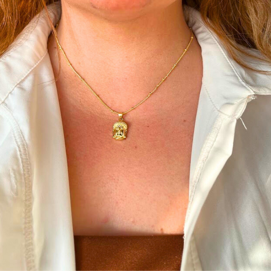 COLLAR CABEZA DE BUDA