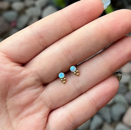 ARETES PIERCING ZIRCONIA