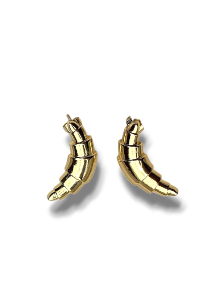 ARETES ESTILO CROISSANT