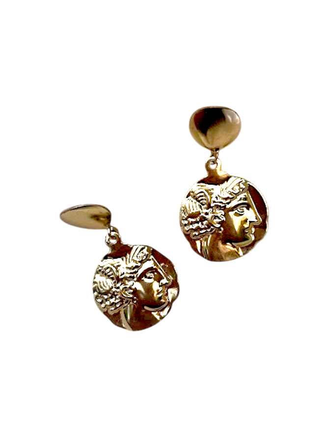 ARETES COLGANTES FACE