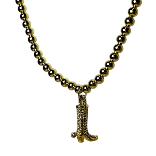 COLLAR BOTA VAQUERA