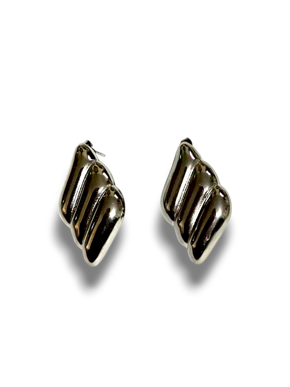 ARETES TRIANGULO PLATA