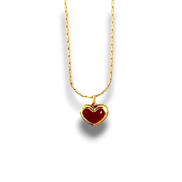COLLAR CORAZON RED