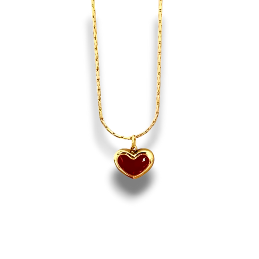 COLLAR CORAZON RED