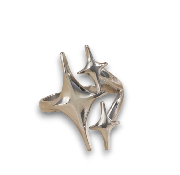 ANILLO TRES ESTRELLAS
