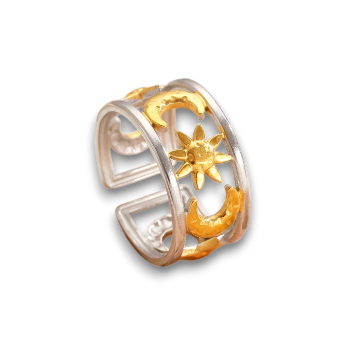 ANILLO LUNA ESTRELLA