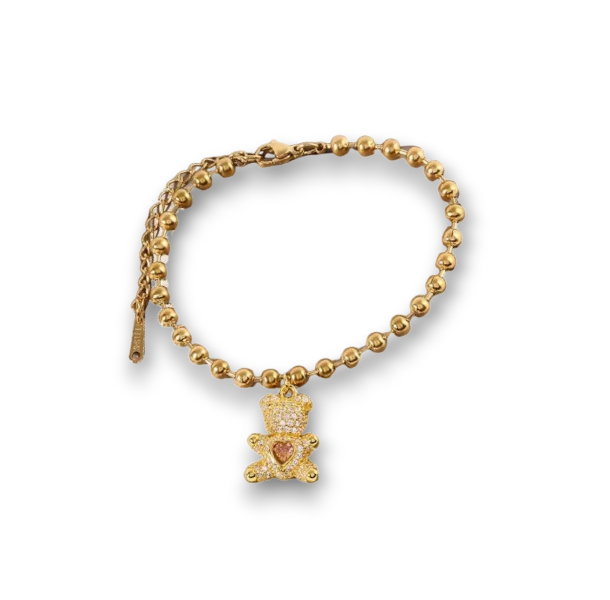 PULSERA OSO COLGANTE