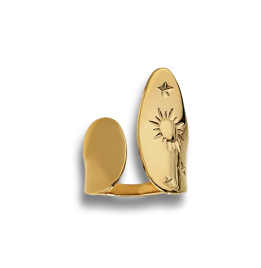 ANILLO SOL Y ESTRELLA